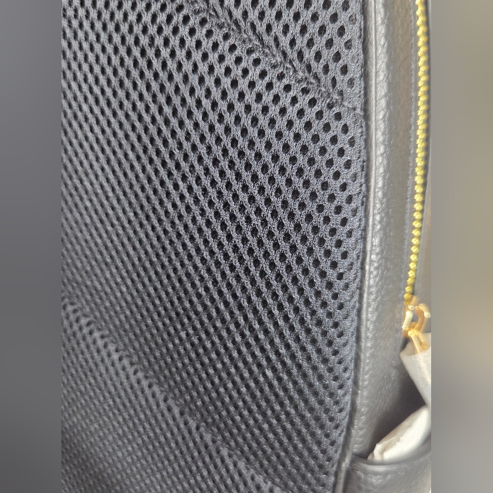 NWT Coach Black Leather Court Backpack In Large - Picture 5 of 16